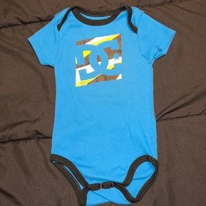DC Shoe Co 6/9M blue one piece